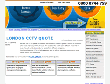 Tablet Screenshot of cctvquote.qrcctv.co.uk